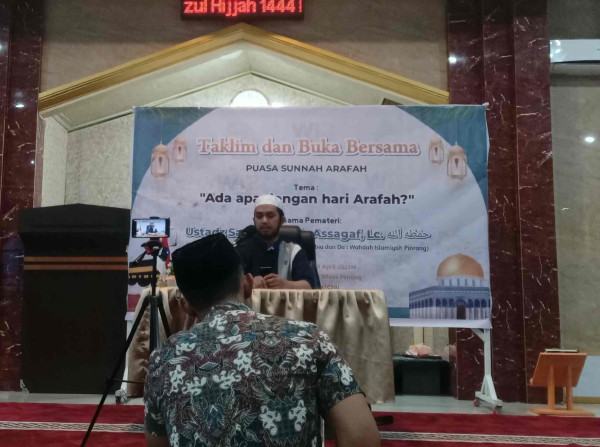 TAKLIM & BUKA BERSAMA: Menggali Hikmah Hari Arafah bersama Al-Ustadz Sayyid Syadly Assagaf