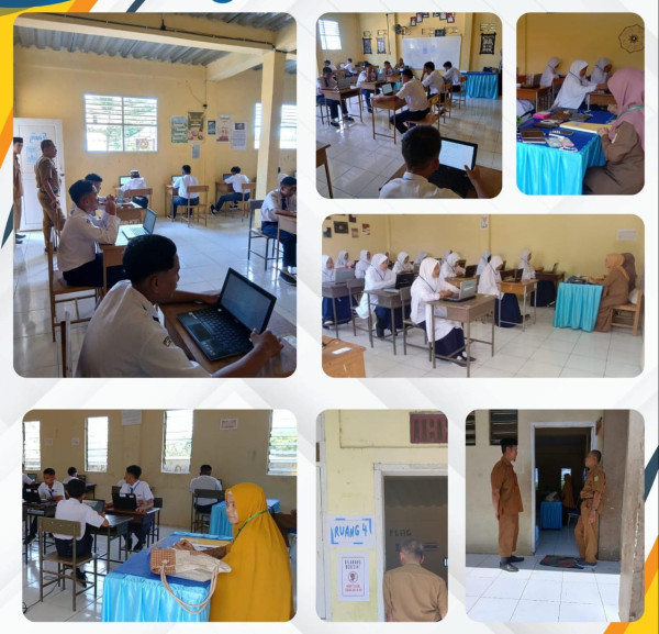 Dukung Digitalisasi Pendidikan, SMPIT Wahdah Islamiyah Sinjai Laksanakan USBC 2025